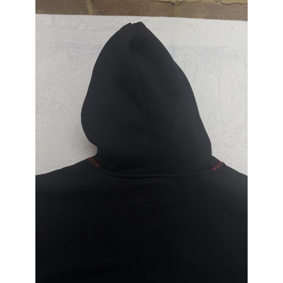 Broken Promises x Happy Bunny I'm Bad Contrast Black Hoodie Woman's Large Pocket - Picture 12 of 16